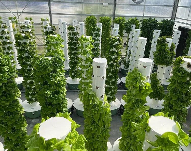 Example of a tower farm